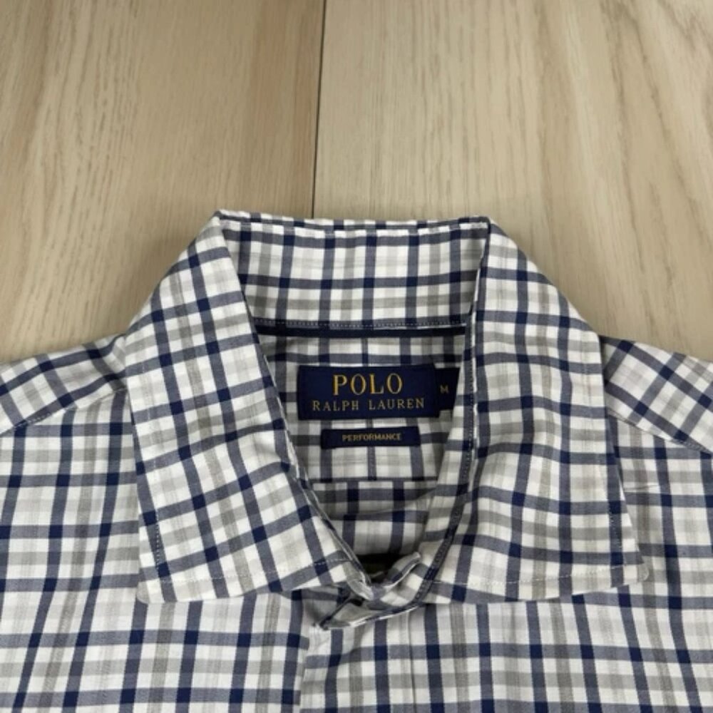 Polo Ralph Lauren Classic Fit Performance Flannel Shirts Mens M Medium Set Of 2 - Picture 12 of 16